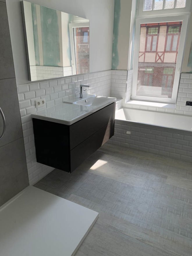374 Carrelage Salle de bain complet