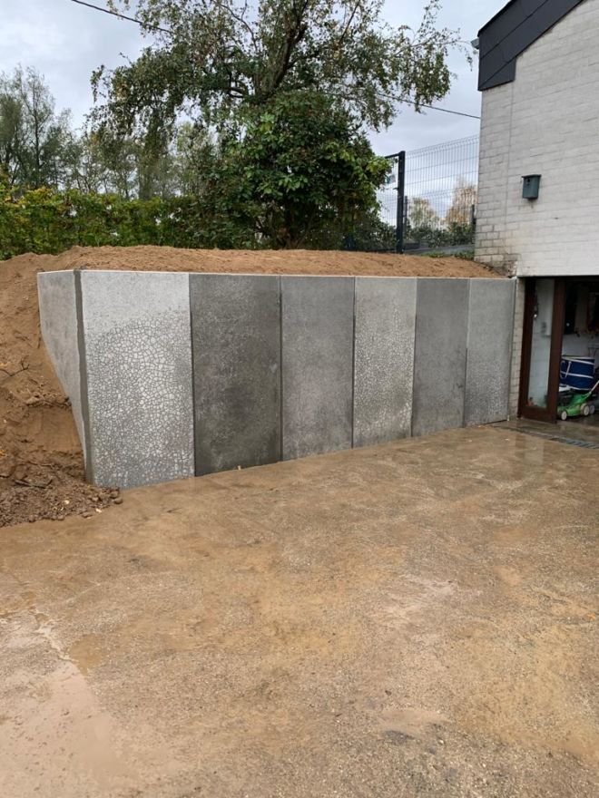 277 Remplacement de murs par des L en Béton (277-78)